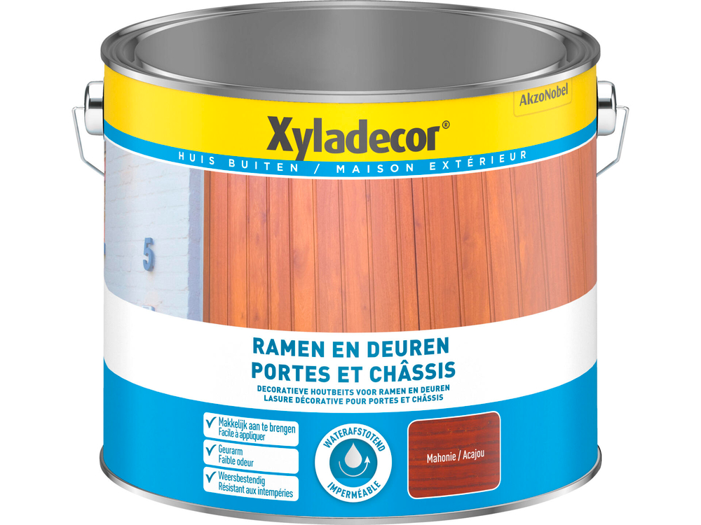 Xy Raam/deur Beits Mahonie 2.5 l