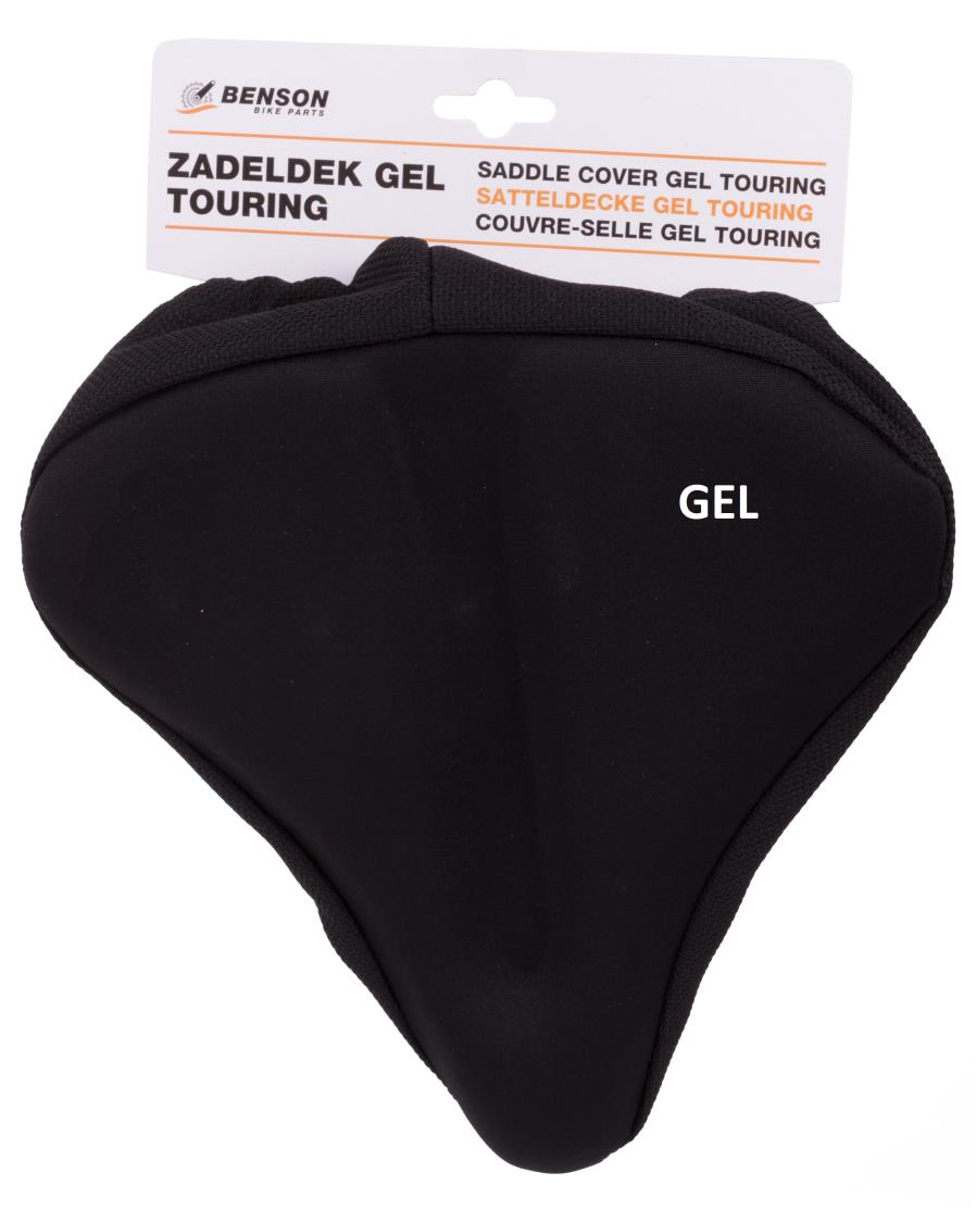 Zadel Hoes Gel Zwart 2