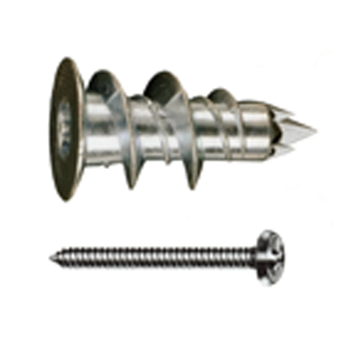 Zelfborende Pluggen Alu 13 mm 100st