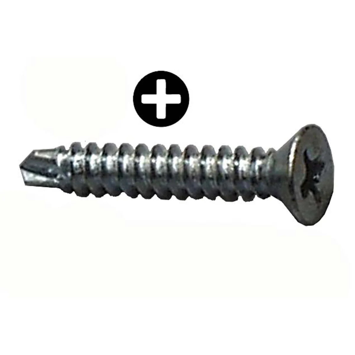 Zelfborende Schroeven, Verzinkt, 4,2x32mm