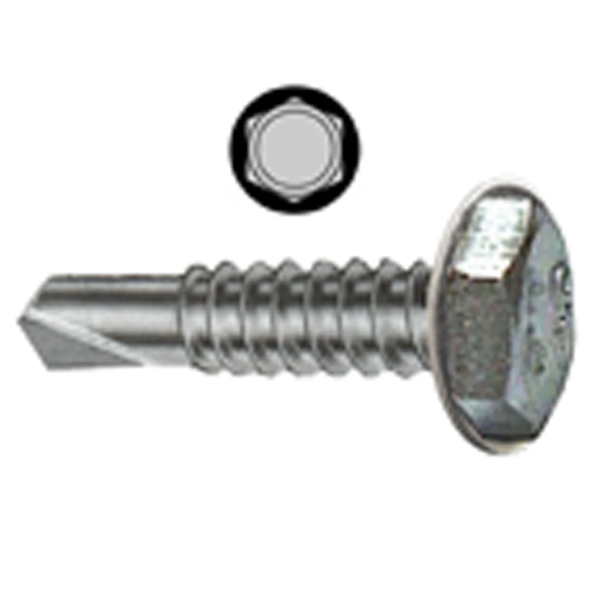 Zelfborende Schroeven, Zeskant 4,2 X 25 mm