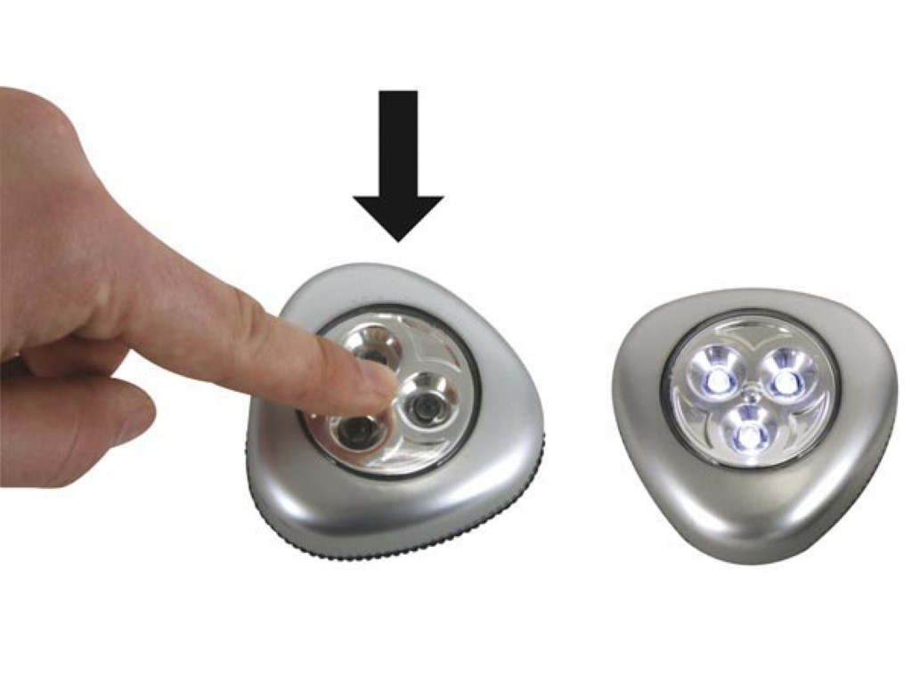 Zelfklevende Lampen 3 Stuk op Batterij