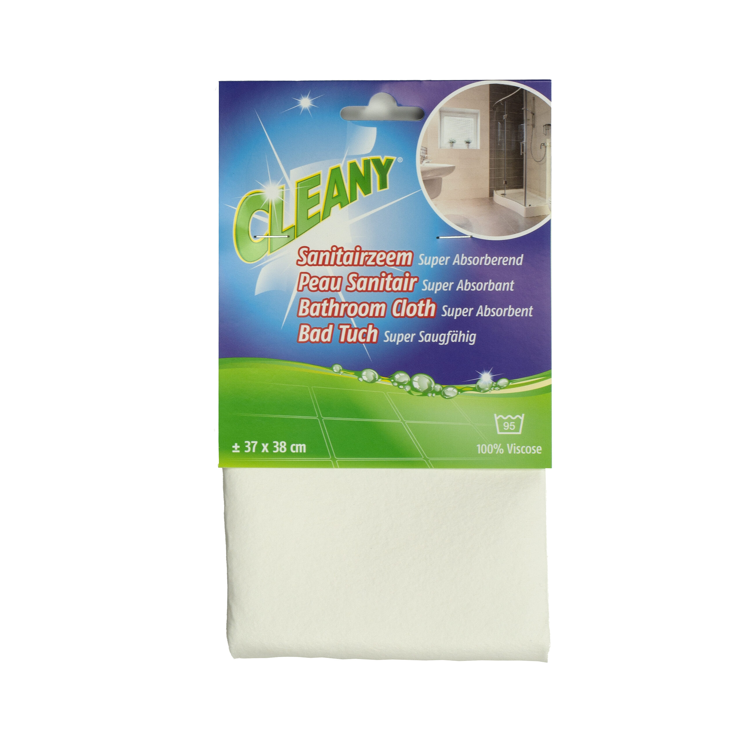 Zemen Momba Wit op Kaart 37x38cm 2