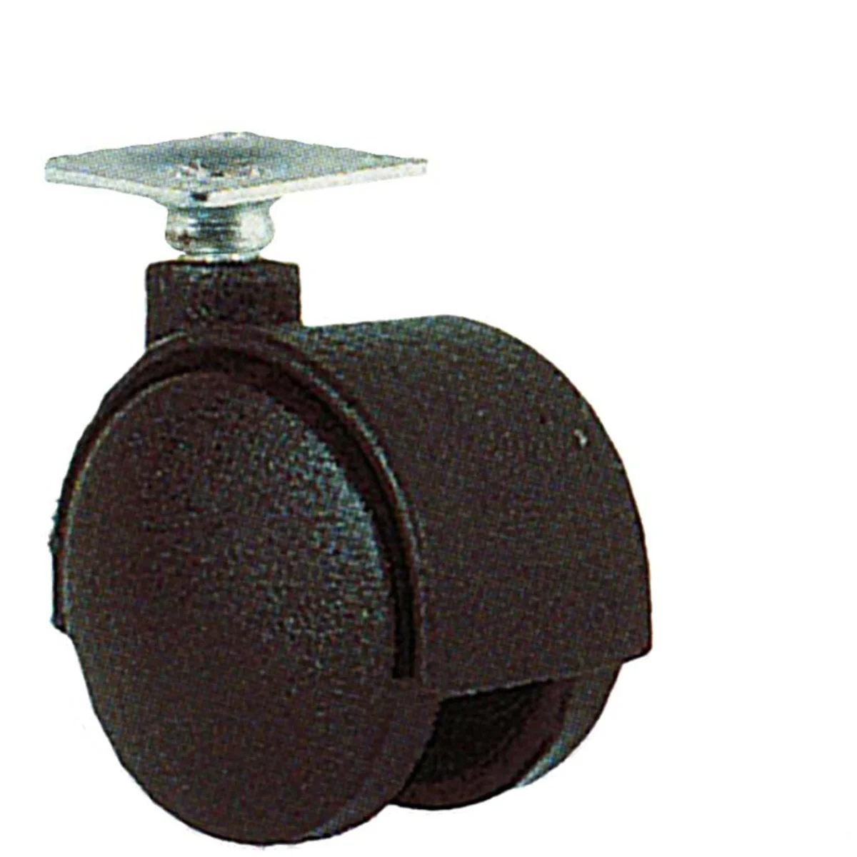 Zwenkwielen,dubbel,schroefpl. 50 mm